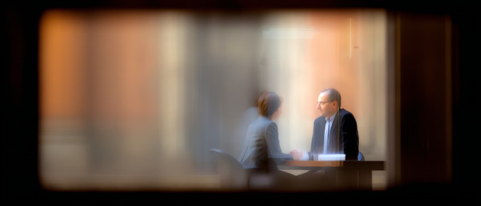 Vertrauliches Gespräch zwischen Beirat und Geschäftsführung